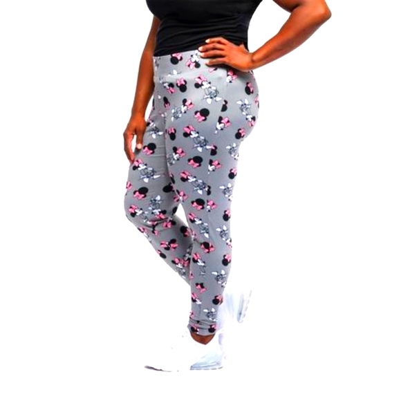 Disney Pants - SOLD🆕️🐁2/30$ 🐁Fancy Minnie Mouse Leggings - Ladies Plus. NWT